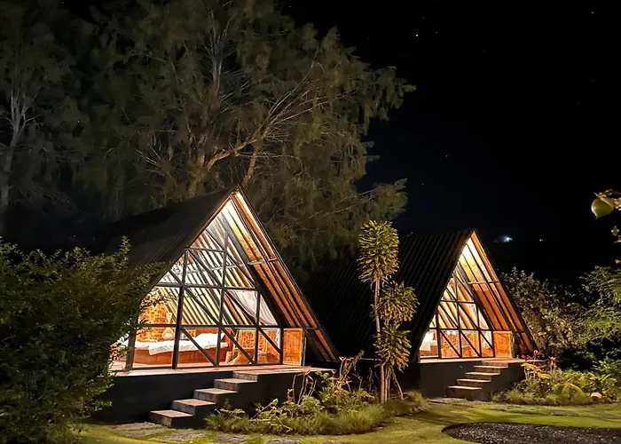 招待所 Bamboo Mount Batur And Hot Spring 金塔马尼