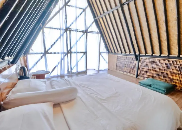 招待所 Bamboo Mount Batur And Hot Spring